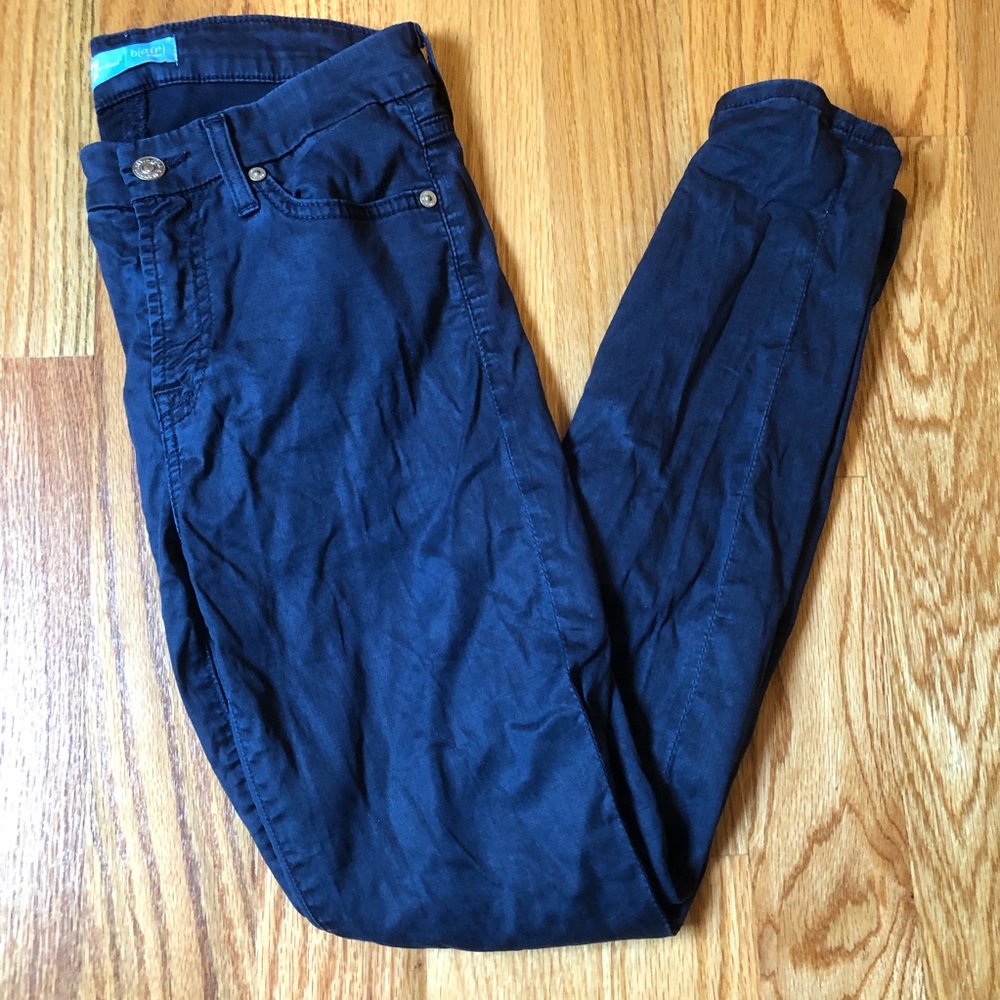 7 for all mankind b(air) ankle skinny jeans - Picture 5 of 10